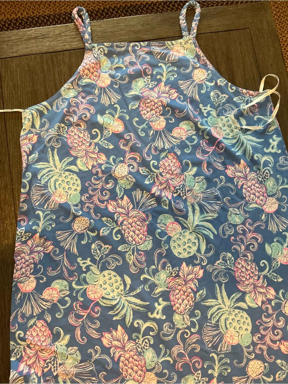 Lilly Pulitzer Blue Floral Maxi Dress - Picture 3 of 8